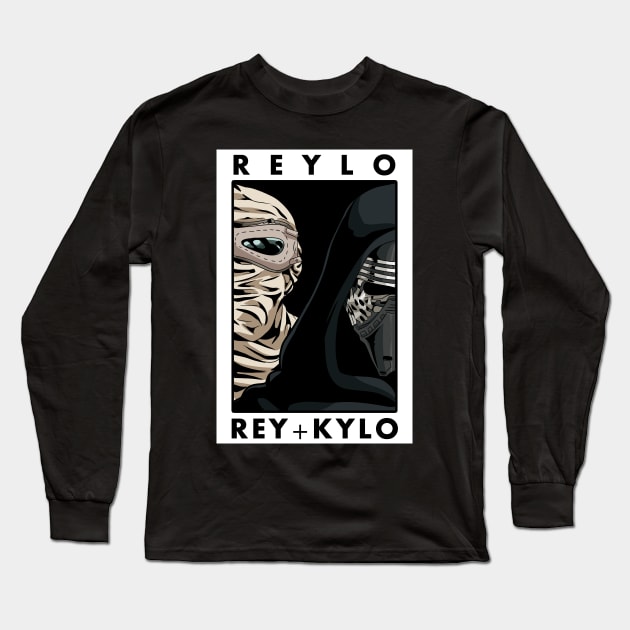 Masked Reylo Long Sleeve T-Shirt by gwendy85